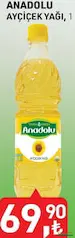 TARIM KREDİ ANADOLU AYÇİÇEK YAĞI 1 L TARIM KREDİ ANADOLU AYÇİÇEK YAĞI 1 L